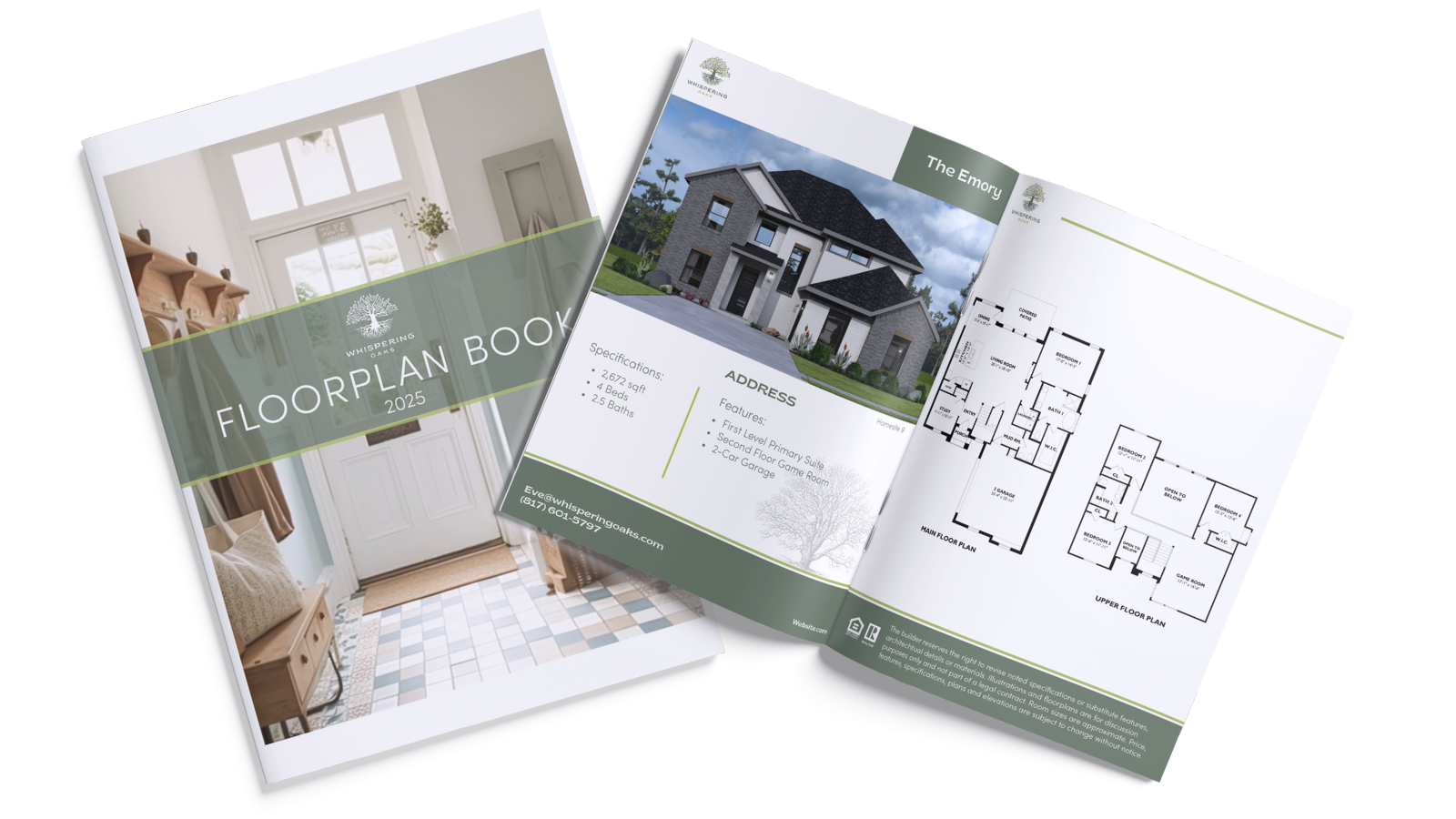 Veroni Mockup Floor pLan Book Duo