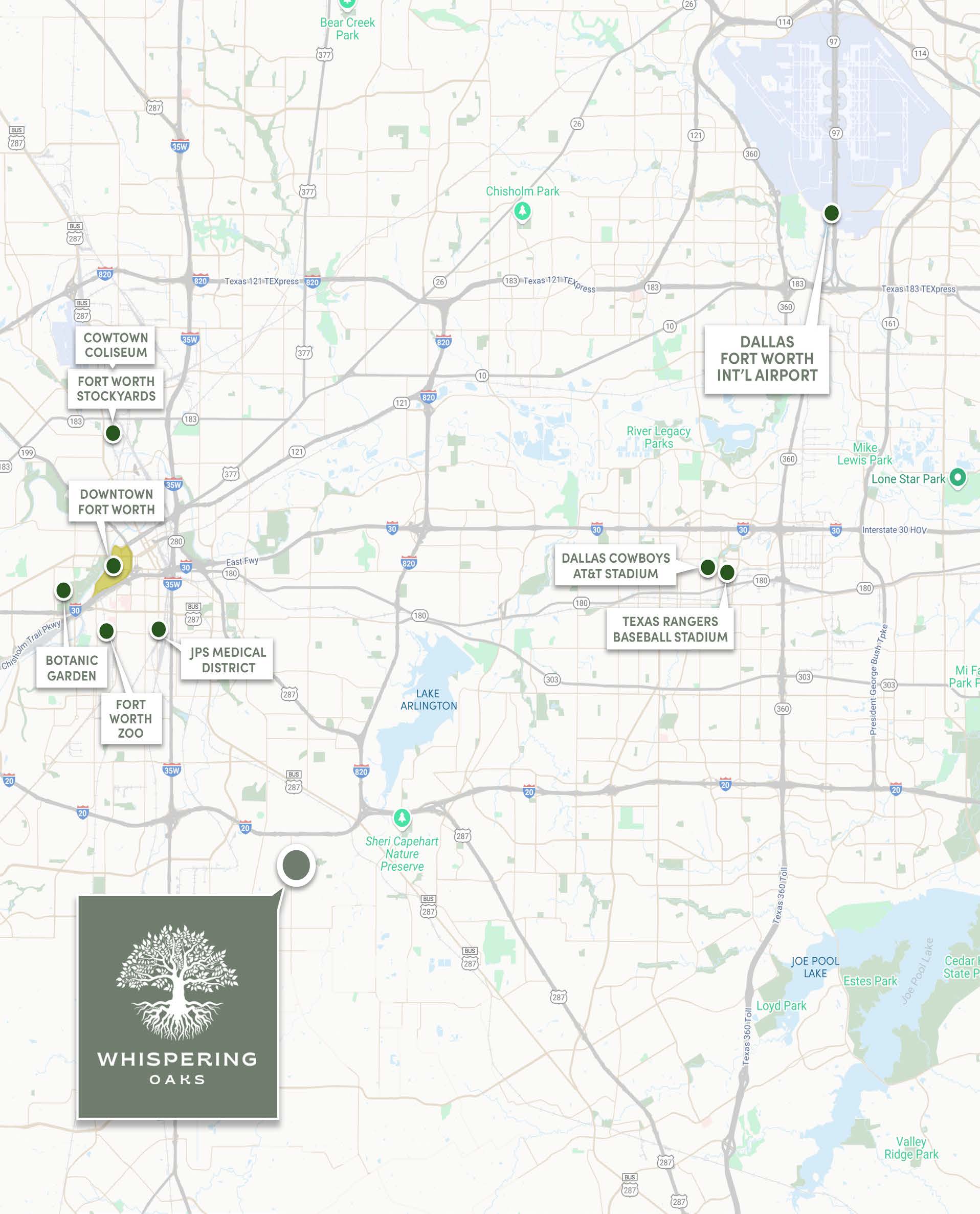 the area map